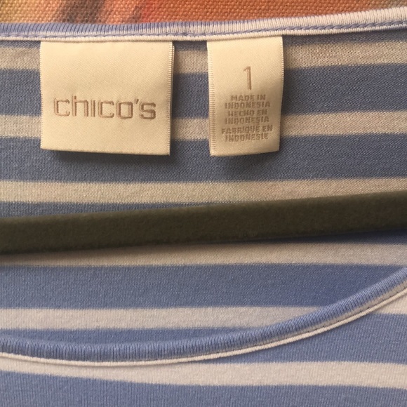 Chico’s 3/4 sleeve top - Picture 2 of 5